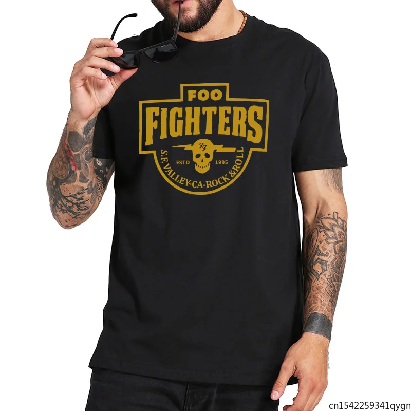 Foo Fighters T Shirt S.F. Valley Rock Band Tshirt Fashion Casual Breathable Fitness Crew Neck Tops
Foo Fighters T Shirt S.F. Valley Rock Band Tshirt Fashion Casual Breathable Fitness Crew Neck Tops