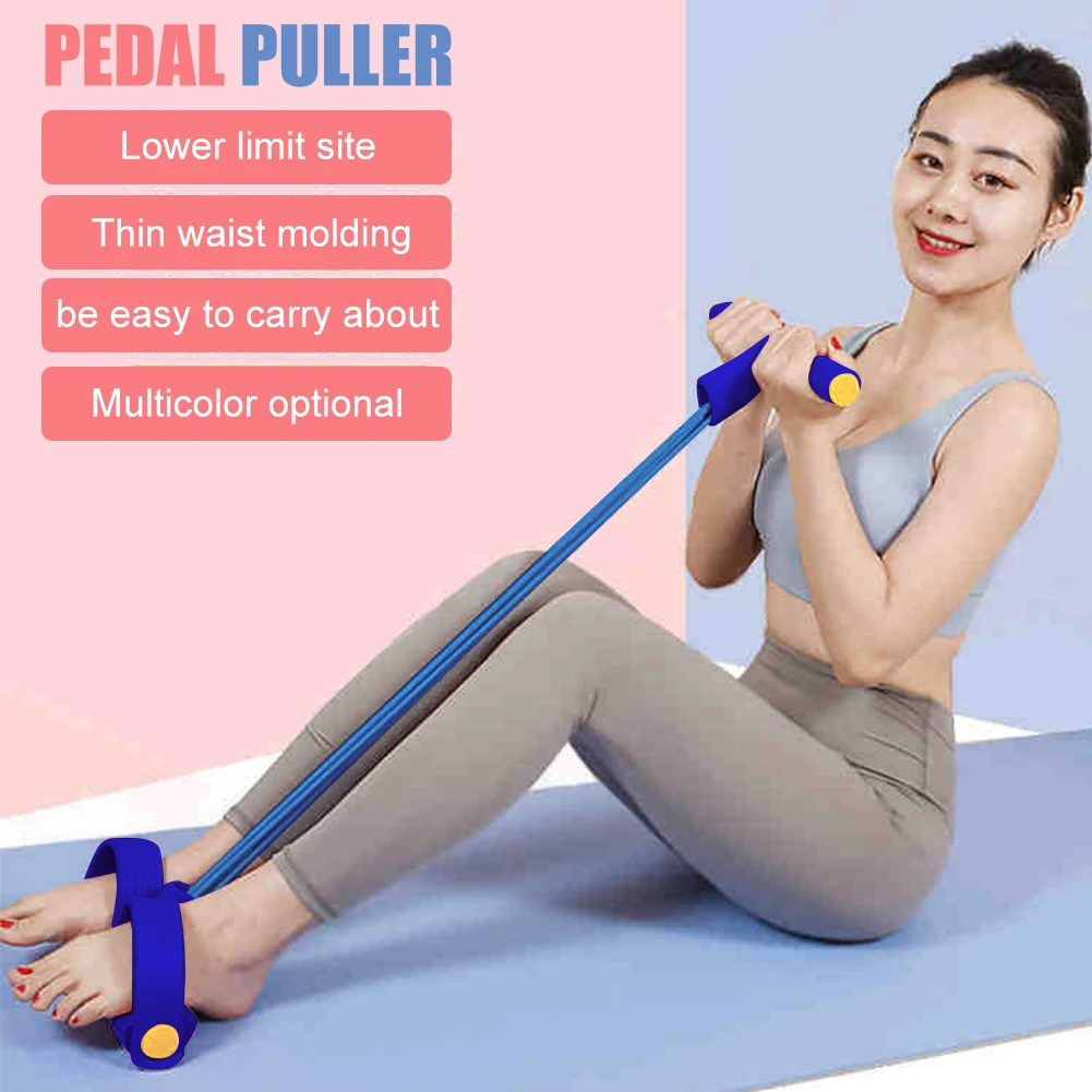 TPE Fitness Pull Rope Sit Up Spring Pedal Rally Multifunction Leg Tummy Training for Effective Working-out Accessory
TPE Fitness Pull Rope Sit Up Spring Pedal Rally Multifunction Leg Tummy Training for Effective Working-out Accessory