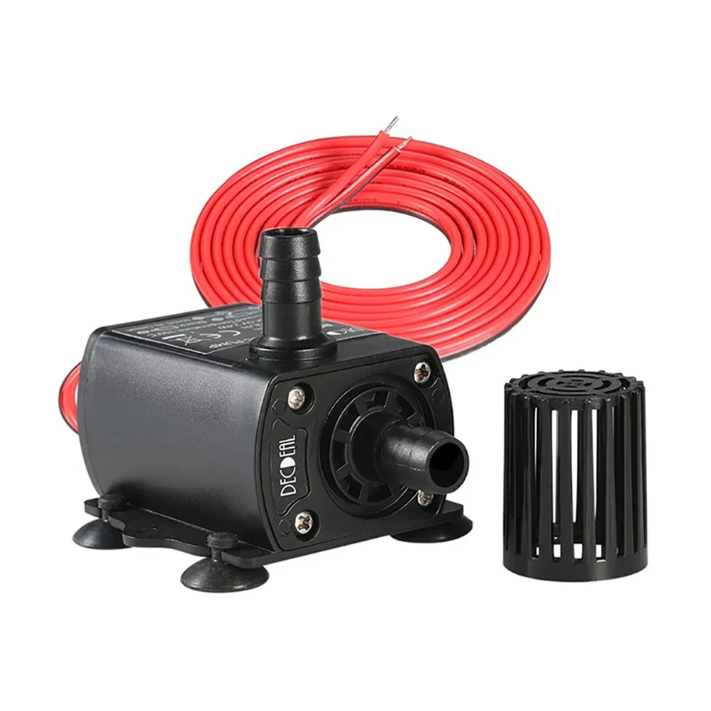 

Mini Submersible Pump Fountain Water Pump For Aquarium Fish Tank Hydroponics Computer Water Cooling Water Circulating Fountain