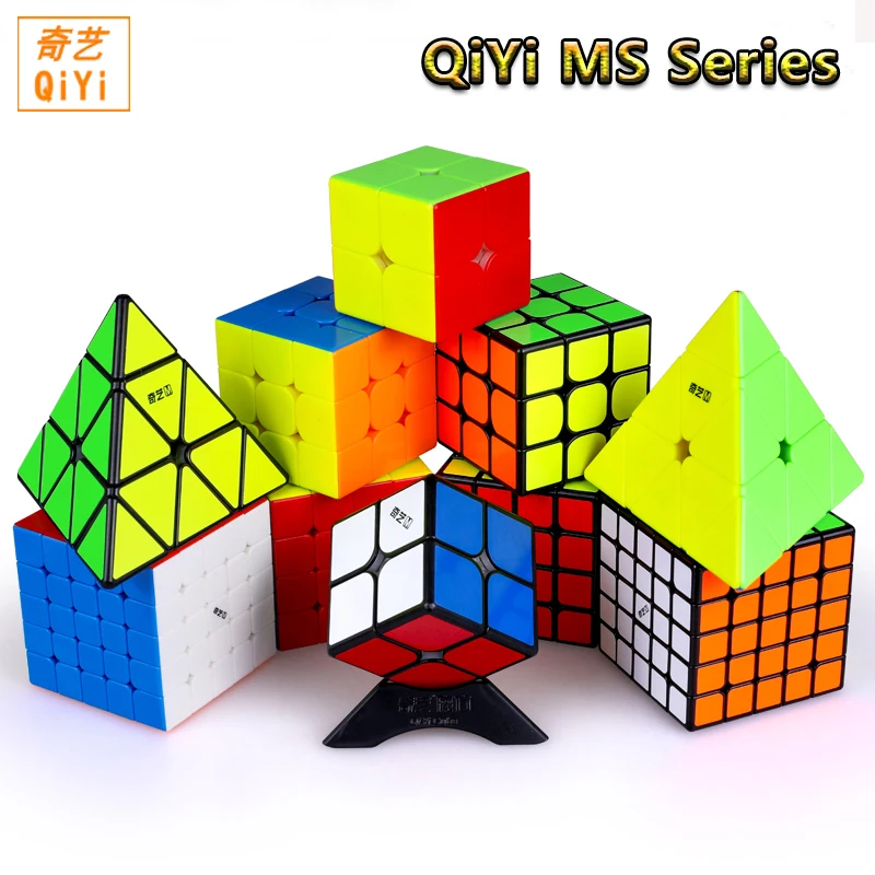 Новинка Qiyi MS Магнитная Серия 2x2 3x3 4x4 5x5 Пирамида профессиональный магический куб