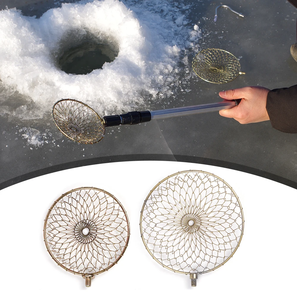 11/14cm Winter Ice Fish Strainer Scoops Galvanized Iron Wire Net Mini Ice Fishing Hedge Fishing Tackles Supplies
11/14cm Winter Ice Fish Strainer Scoops Galvanized Iron Wire Net Mini Ice Fishing Hedge Fishing Tackles Supplies