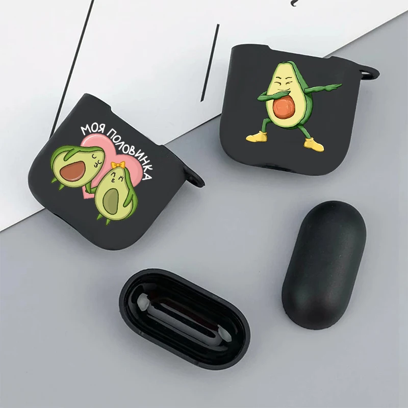 Cute Cartoon Fruit Avocado Soft silicone TPU Case For AirPods Pro 1 2 3 luxury Black Wireless Bluetooth Earphone Box Cover
Cute Cartoon Fruit Avocado Soft silicone TPU Case For AirPods Pro 1 2 3 luxury Black Wireless Bluetooth Earphone Box Cover
