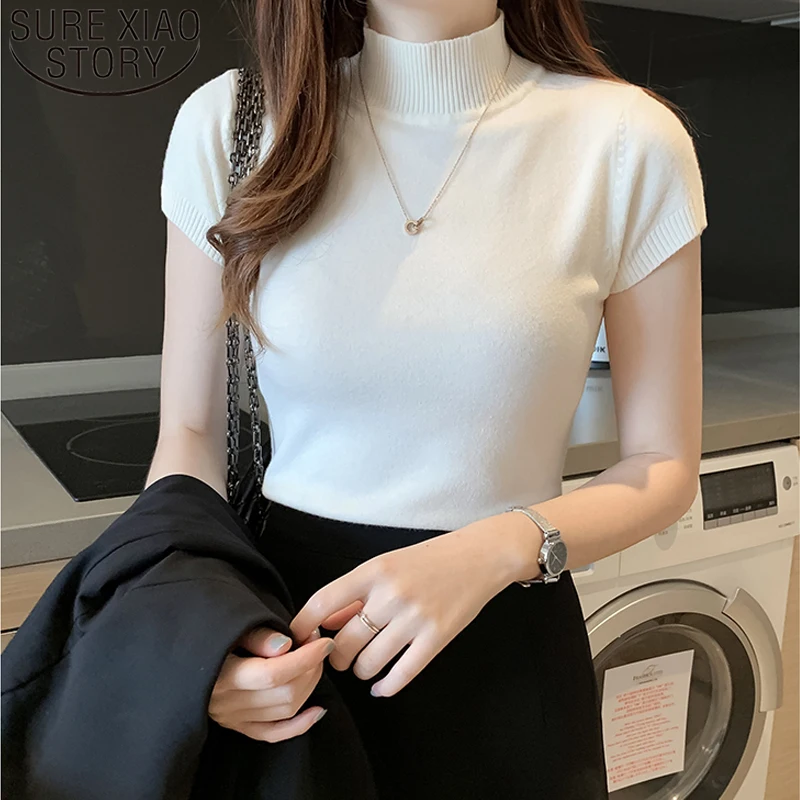 Blusas Mujer De Moda 2020 Korean Casual Women Clothing New Knitted Women Tops Summer Solid Slim Turtleneck Blouse Blusas 8622 50
Blusas Mujer De Moda 2020 Korean Casual Women Clothing New Knitted Women Tops Summer Solid Slim Turtleneck Blouse Blusas 8622 50
