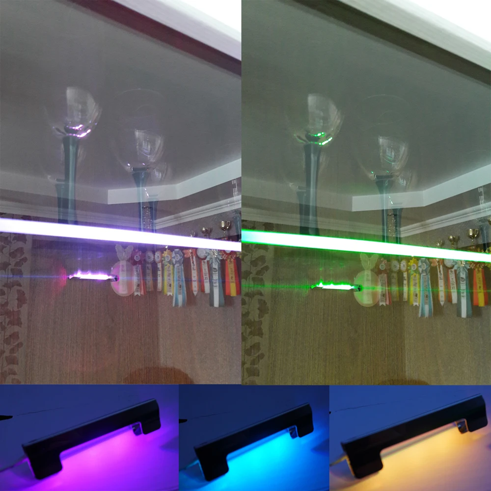 Lamparas LED RGB 8/12, lampara de estante de borde de vidrio, abrazadera de Clip LATERAL, iluminacion LED inferior para vitrina
Lamparas LED RGB 8/12, lampara de estante de borde de vidrio, abrazadera de Clip LATERAL, iluminacion LED inferior para vitrina