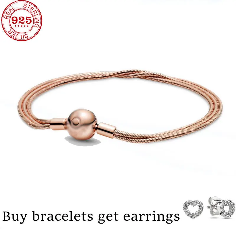 Authentic 100% 925 sterling silver pan bracelet fit original bangle charm snake bracelet for woman high quality classic jewelry
Authentic 100% 925 sterling silver pan bracelet fit original bangle charm snake bracelet for woman high quality classic jewelry