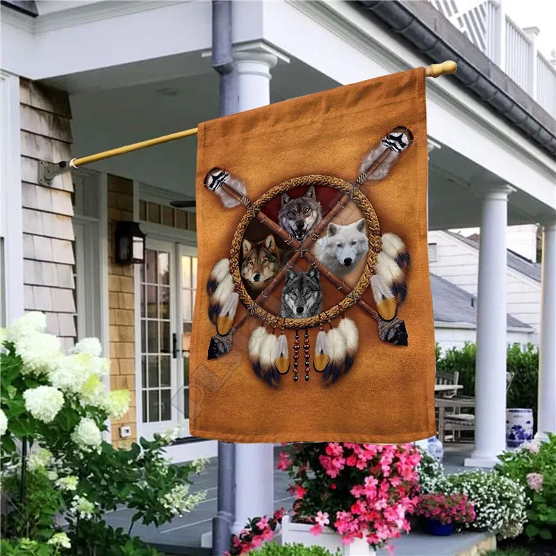 Native Flag 3D Full Printing Garden Flags Hanging House Flag Garden Flag Decoration Double-sided Printing 06 
Native Flag 3D Full Printing Garden Flags Hanging House Flag Garden Flag Decoration Double-sided Printing 06