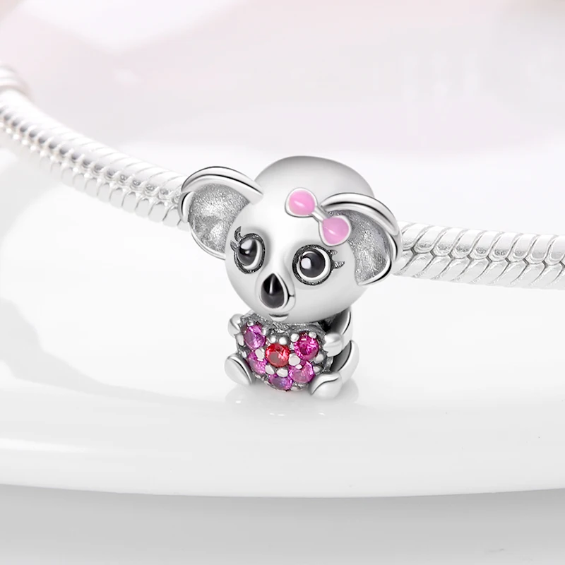 2022 New 925 Silve Cute bear Charm Bead Fit Original Pandora Bracelet Women Plata De Ley Silver Pendant Bead Diy Jewelry
2022 New 925 Silve Cute bear Charm Bead Fit Original Pandora Bracelet Women Plata De Ley Silver Pendant Bead Diy Jewelry
