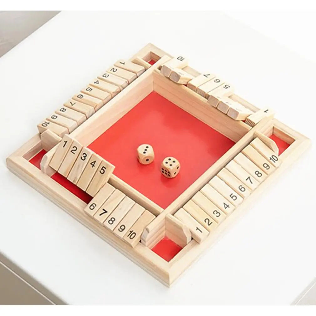 Wooden Traditional Four Sided 10 Number Pub Bar Board Dice Party Funny Game Toys Four-sided Flop Wooden Number Game Toy
Wooden Traditional Four Sided 10 Number Pub Bar Board Dice Party Funny Game Toys Four-sided Flop Wooden Number Game Toy