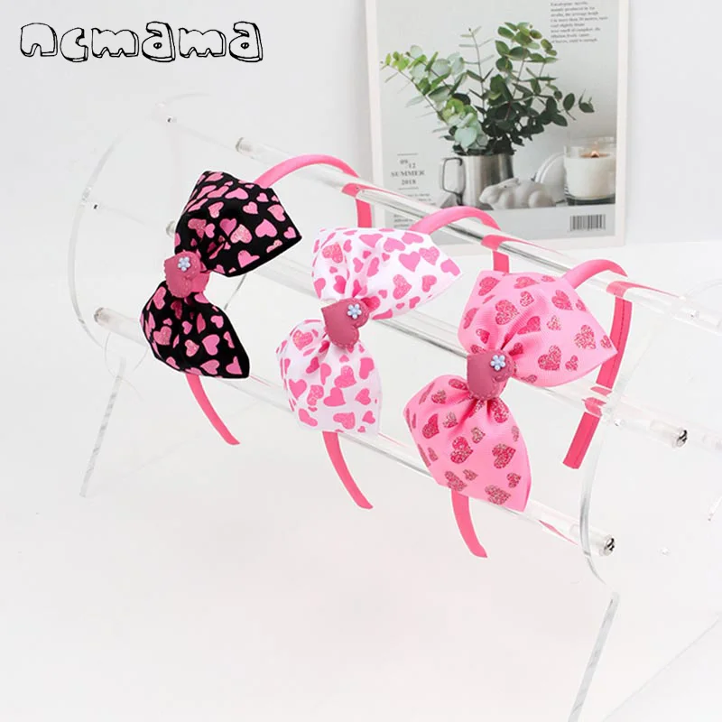 ncmama Kids Love Heart Headband Valentine's Day Bowknot Hair Bands For Girls Valentine Hair Accessories Party Festival Headwear 
ncmama Kids Love Heart Headband Valentine's Day Bowknot Hair Bands For Girls Valentine Hair Accessories Party Festival Headwear