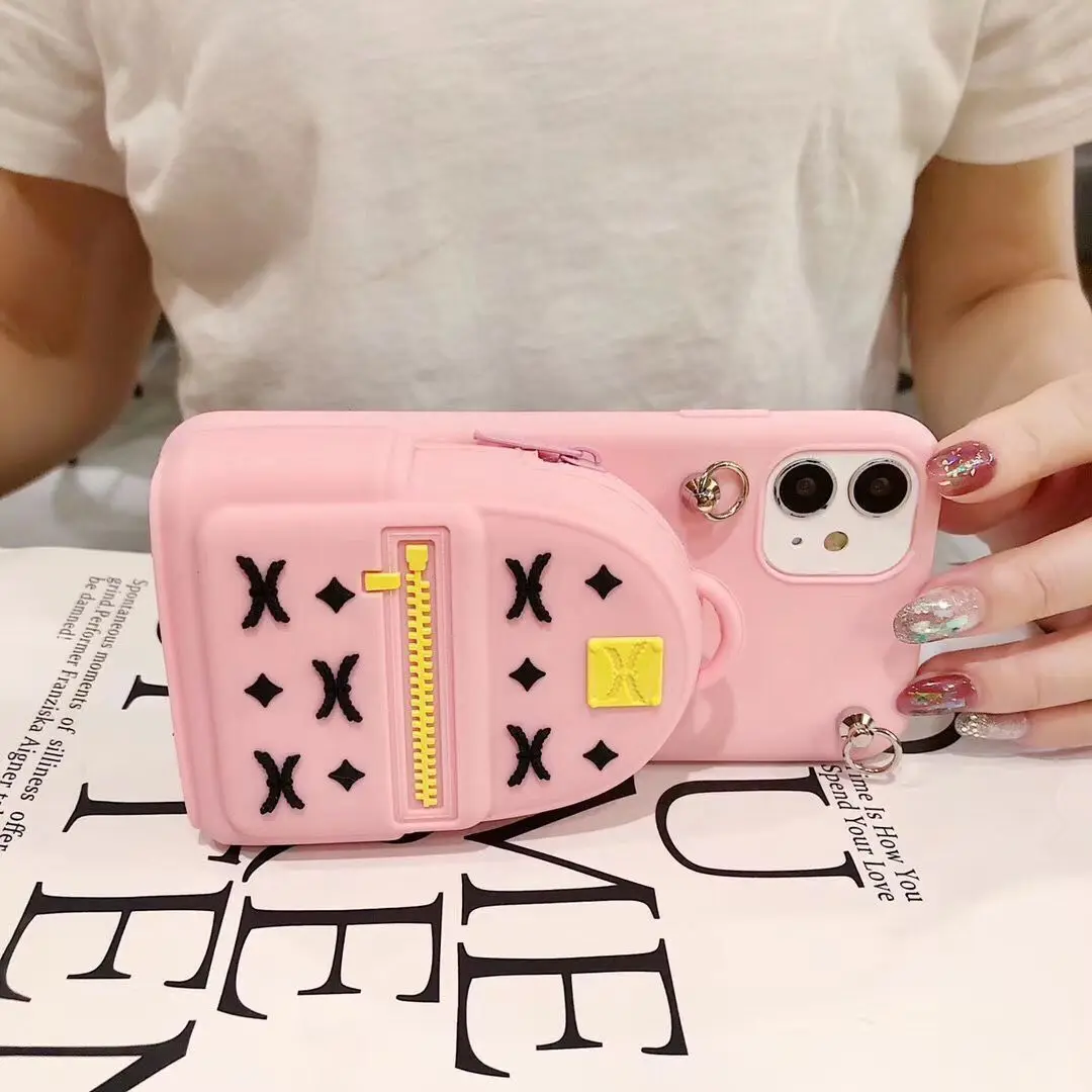 Чехол-кошелек для Apple iPhone 12 mini 11 Pro Max XR XS X 6 6S 7 8 Plus SE 2020 мягкие сумочки чехол со