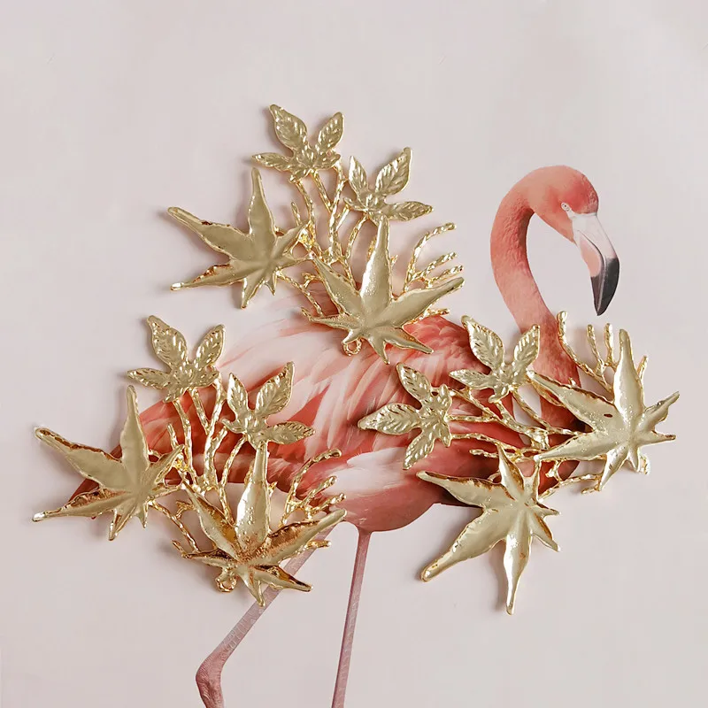2 pcs/lot Maple Leaf Alloy Accessories Leaf Diy Accessories Wedding Headdress Diy Material Alloy Creative Pendant Buttons
2 pcs/lot Maple Leaf Alloy Accessories Leaf Diy Accessories Wedding Headdress Diy Material Alloy Creative Pendant Buttons
