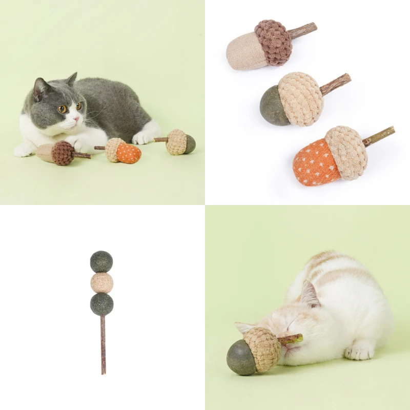 Acorn Catnip Toys Cat Supplies Cats Toy Supplies Pets Toy Accessories jouet chat suministros para gatos
Acorn Catnip Toys Cat Supplies Cats Toy Supplies Pets Toy Accessories jouet chat suministros para gatos