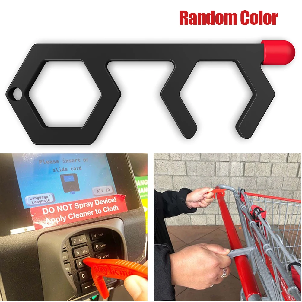 Бесконтактный инструмент для открывания двери с наконечниками стилуса для кнопок лифта экранов NC99 
Бесконтактный инструмент для открывания двери с наконечниками стилуса для кнопок лифта экранов NC99