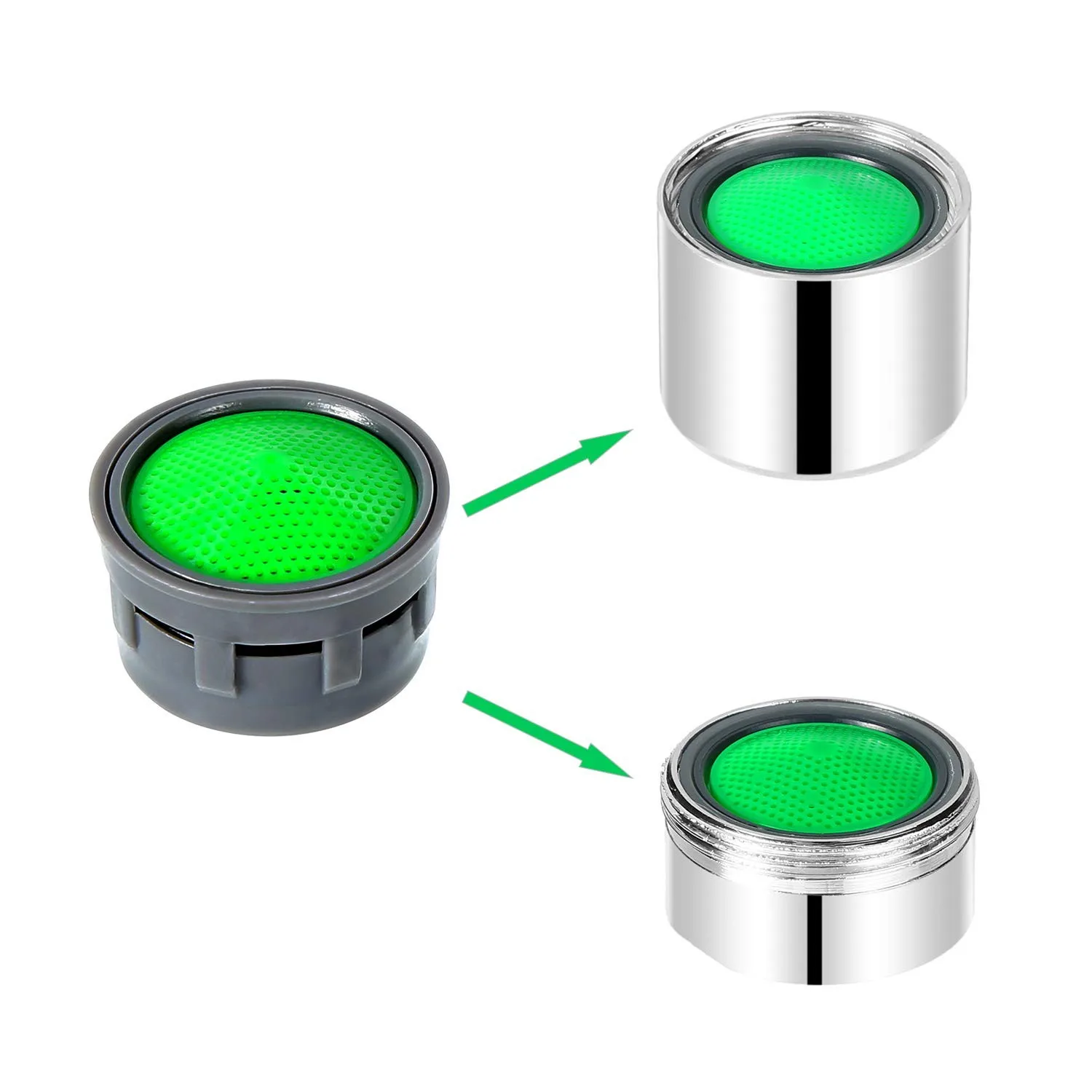 Faucet Basin Tap Aerator Female Thread Tap Device Diffuser Faucet Nozzle Filter Adapter Water Bubbler Basin Faucet Accessories
Faucet Basin Tap Aerator Female Thread Tap Device Diffuser Faucet Nozzle Filter Adapter Water Bubbler Basin Faucet Accessories