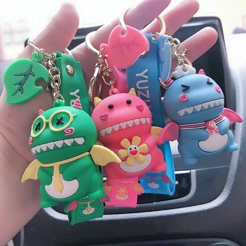 Toy Cute Dinosaur Key Chain Girl Kawa Car Key Chain Fashion Soft Rubber Doll School Bag Accessories Couple Gift
Toy Cute Dinosaur Key Chain Girl Kawa Car Key Chain Fashion Soft Rubber Doll School Bag Accessories Couple Gift