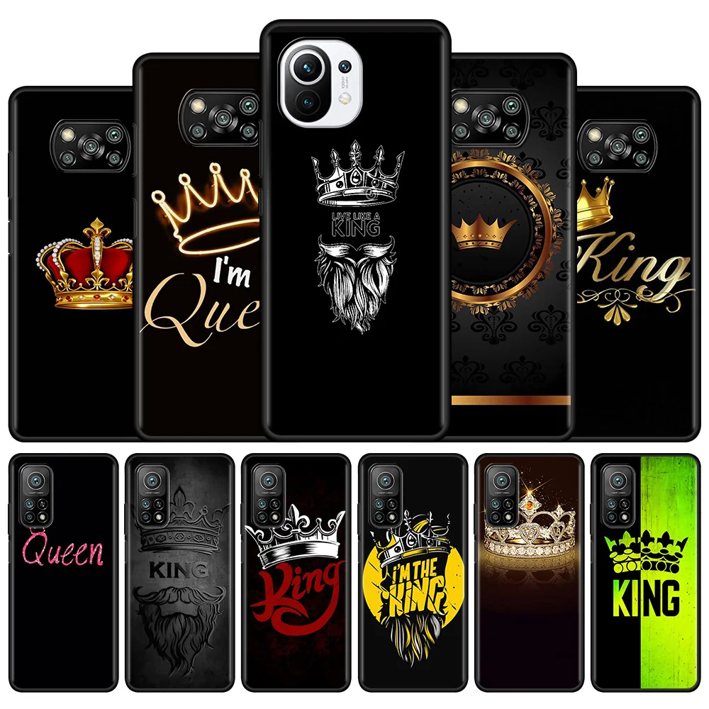 Silicone Phone Case for Xiaomi Mi Poco X3 Pro M3 Pro 5G F3 Pocophone F1 Funda Capa Back Cover King And The Queen Cool
Silicone Phone Case for Xiaomi Mi Poco X3 Pro M3 Pro 5G F3 Pocophone F1 Funda Capa Back Cover King And The Queen Cool