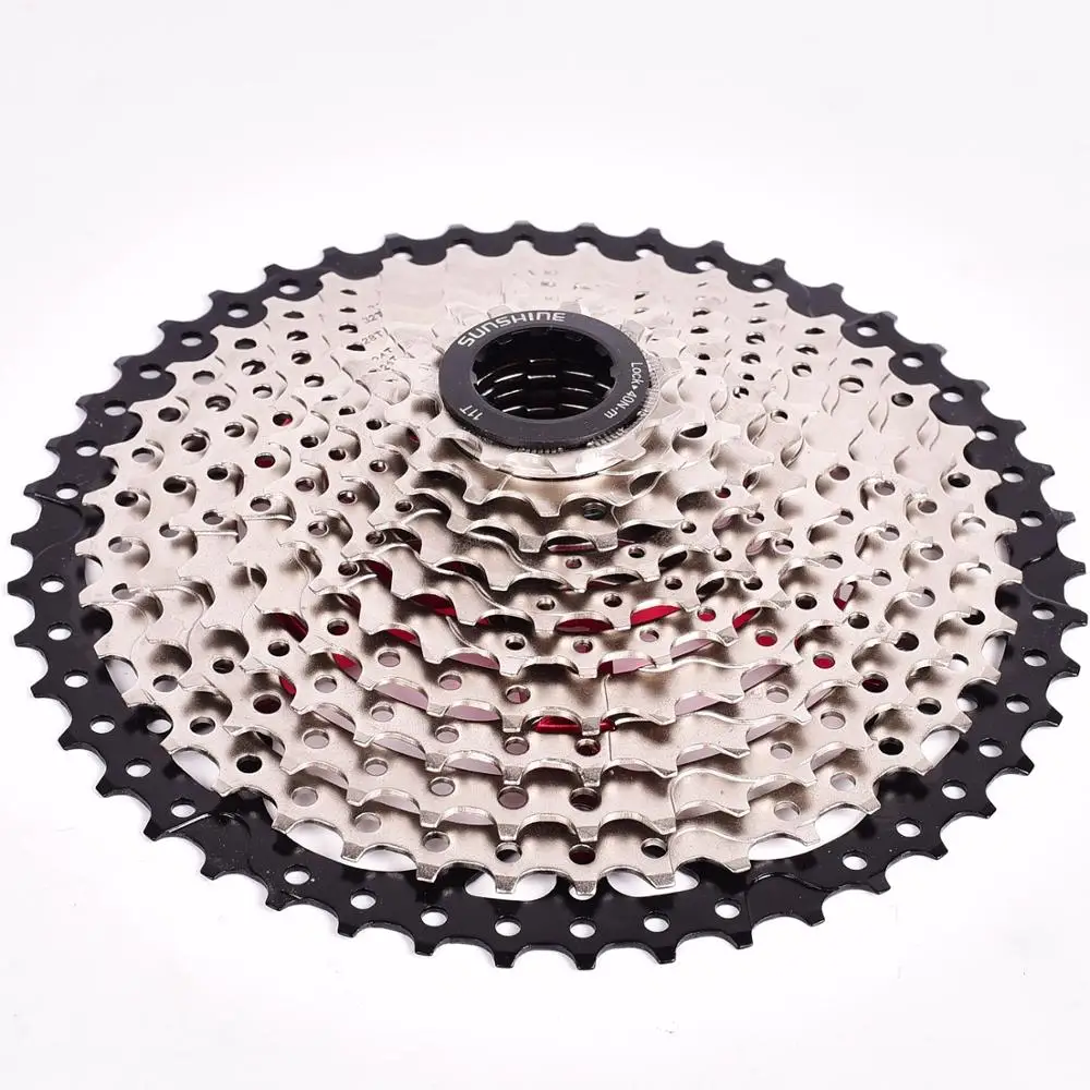SUNSHINE 11Speed Freewheel MTB Mountain Bike Parts Cassette Freewheel Golden 11-42T 46T 50T for Parts XT M8000 SLX M7000 M9000
SUNSHINE 11Speed Freewheel MTB Mountain Bike Parts Cassette Freewheel Golden 11-42T 46T 50T for Parts XT M8000 SLX M7000 M9000