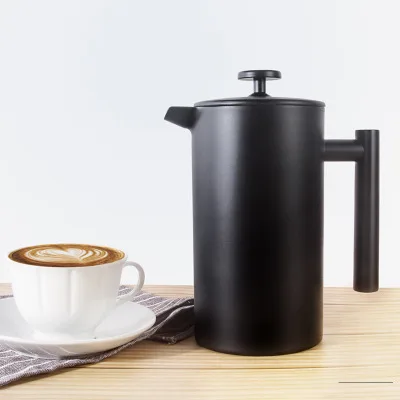 Hot Selling Coffee Espresso Maker Pot 350ML 800M 1000ML Tea Percolator Filter French Press Plunger Stainless Steel Teapot
Hot Selling Coffee Espresso Maker Pot 350ML 800M 1000ML Tea Percolator Filter French Press Plunger Stainless Steel Teapot