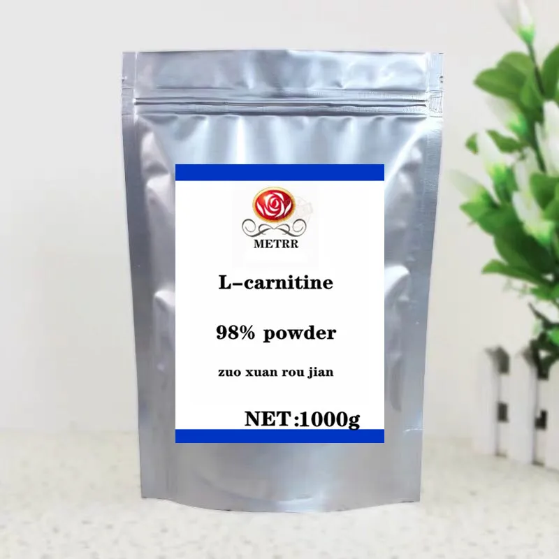 100g-1000g High Quality Pure L-Carnitine Powder, L-Carnitine Powder, Used To Reduce Body Fat and Body Weight, Free Shipping