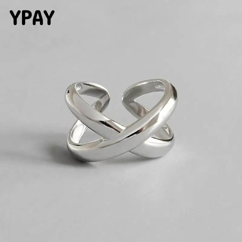 Двухслойное женское регулируемое кольцо YPAY в форме X, подлинное женское серебряное регулируемое кольцо в Корейском стиле, ювелирные издели...
Двухслойное женское регулируемое кольцо YPAY в форме X, подлинное женское серебряное регулируемое кольцо в Корейском стиле, ювелирные издели...