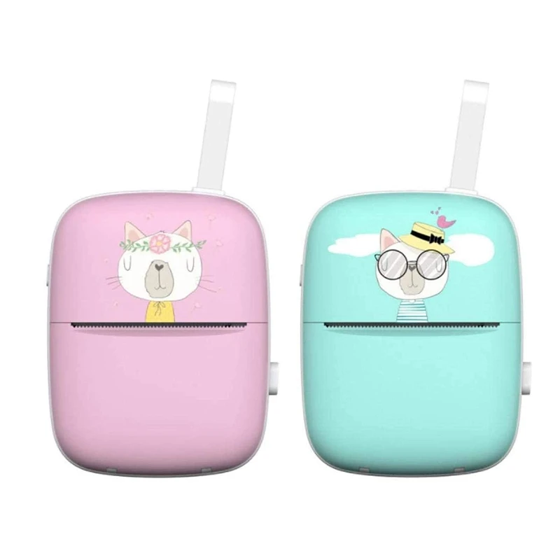 Миниатюрный термопринтер с рисунками из мультфильмов, детский Bluetooth-принтер с неправильными вопросами, подходит для печати изображений
Миниатюрный термопринтер с рисунками из мультфильмов, детский Bluetooth-принтер с неправильными вопросами, подходит для печати изображений