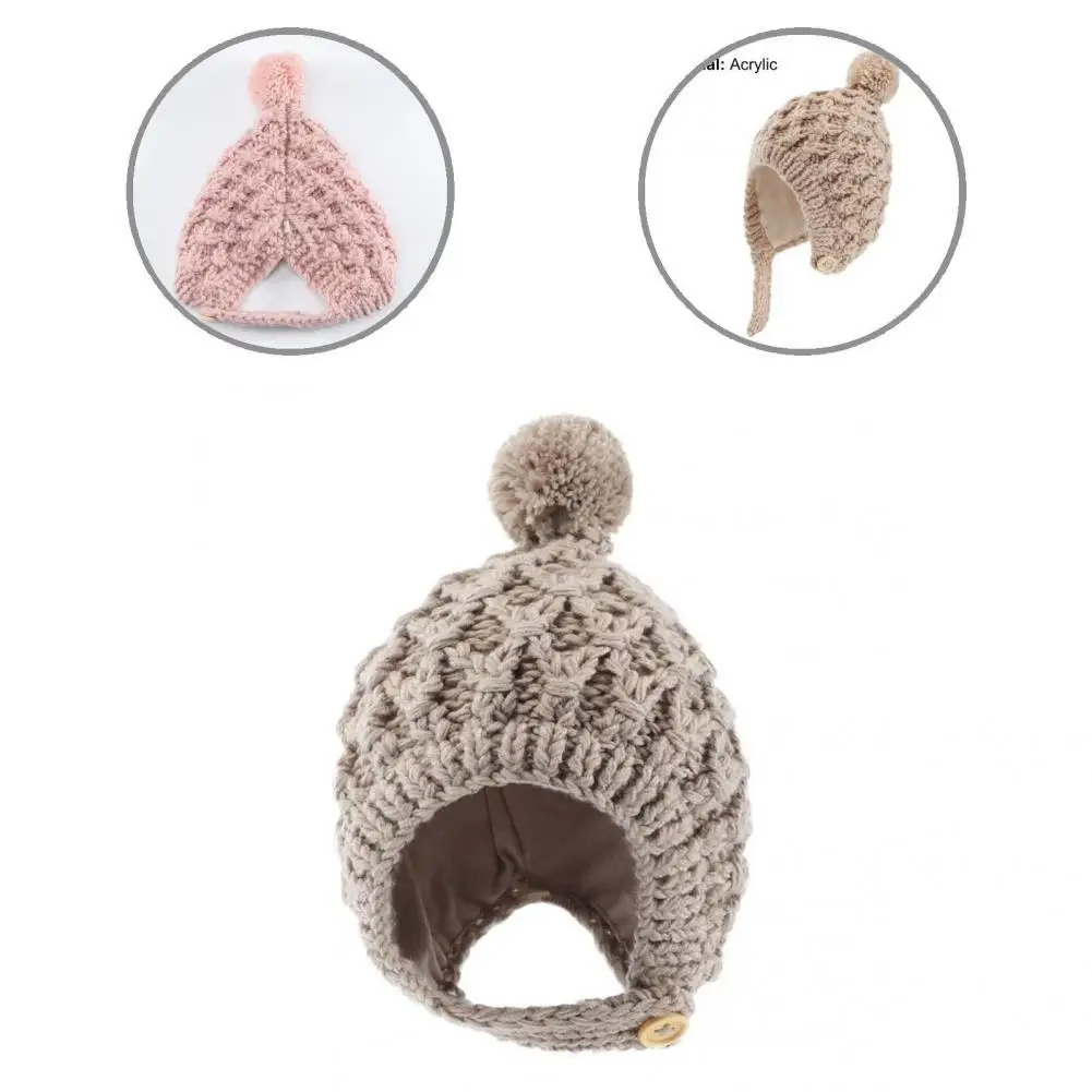 Chic Wear-Resistant Knitted Children Ear Protection Thicken Knitted Caps for Daily Wear Winter Caps Baby Boys Beanie
Chic Wear-Resistant Knitted Children Ear Protection Thicken Knitted Caps for Daily Wear Winter Caps Baby Boys Beanie