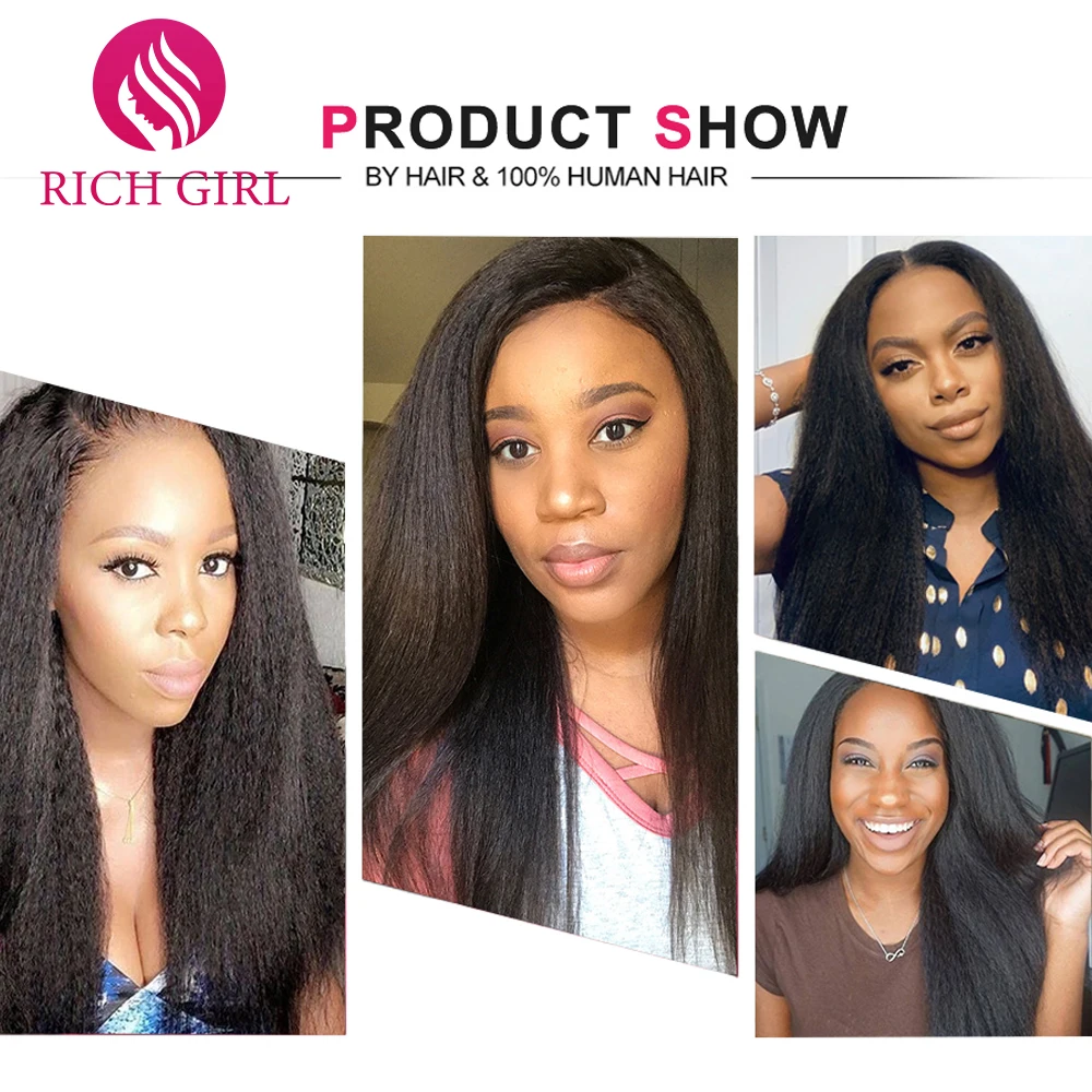 Richgirl Hair Brazilian Kinky Straight Hair Bundles Human Hair Weave Bundles Natural Color Remy Hair Weave Extensions Thick End
Richgirl Hair Brazilian Kinky Straight Hair Bundles Human Hair Weave Bundles Natural Color Remy Hair Weave Extensions Thick End