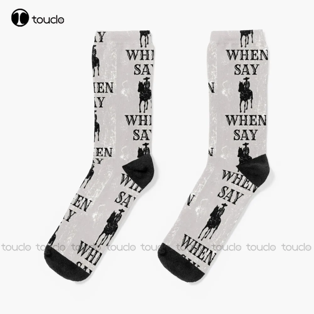 Doc Holliday Say When Meaning Quote Socks Pink Softball Socks Thanksgiving Christmas New Year Gift Unisex Adult Teen Youth Socks
Doc Holliday Say When Meaning Quote Socks Pink Softball Socks Thanksgiving Christmas New Year Gift Unisex Adult Teen Youth Socks
