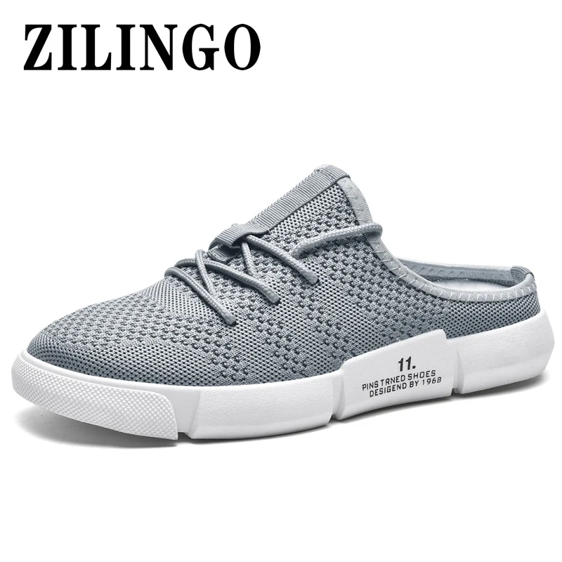 Breathable Men's Shoes Fashion Summer Half Shoes Outdoor Flying Woven Mens Slippers Comfortable Men Sneakers Zapatos De Hombre
Breathable Men's Shoes Fashion Summer Half Shoes Outdoor Flying Woven Mens Slippers Comfortable Men Sneakers Zapatos De Hombre