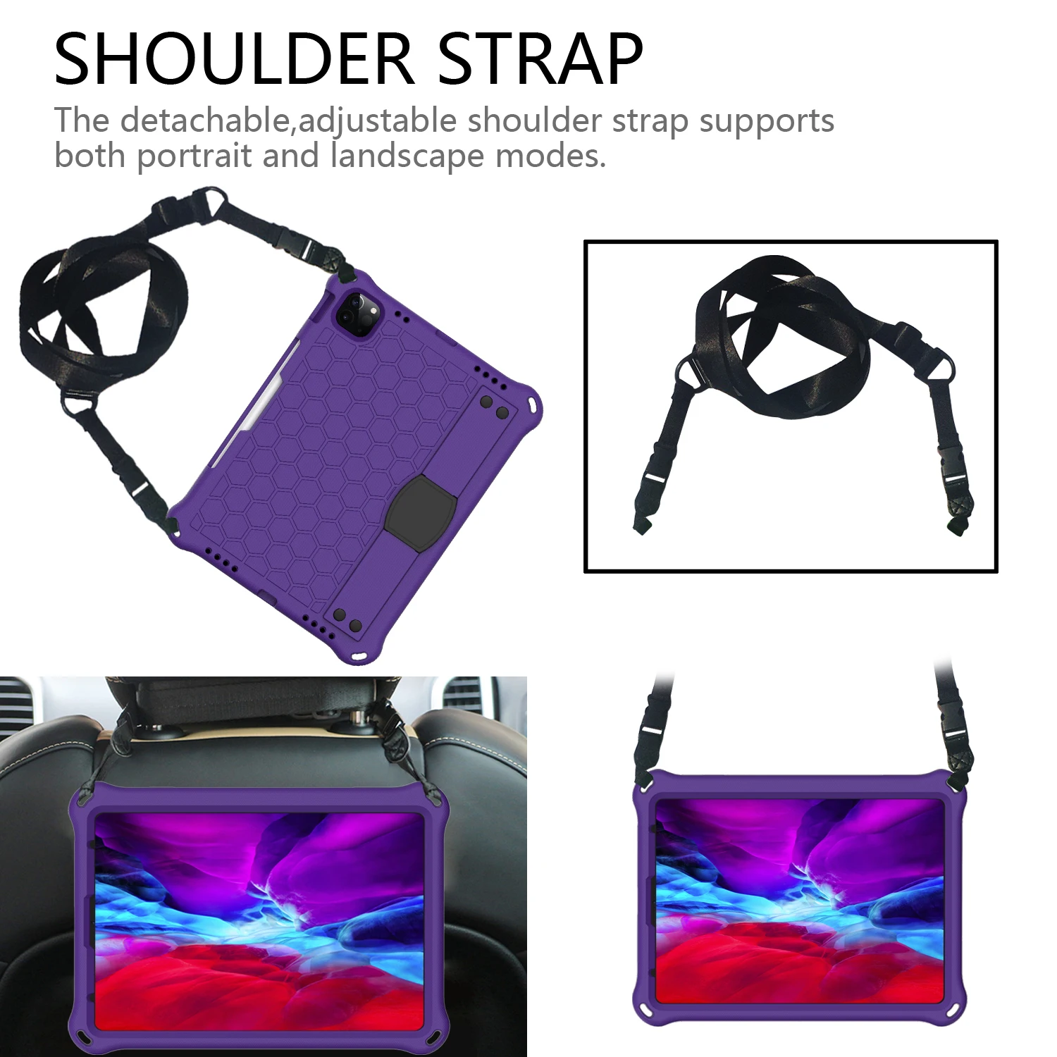 Kids Safe EVA Shockproof Case iPad Air 4 10.9 iPad Pro 11 2020 2018 Kid Cover Portable Handle Stand Cases Shoulder Strap shell
Kids Safe EVA Shockproof Case iPad Air 4 10.9 iPad Pro 11 2020 2018 Kid Cover Portable Handle Stand Cases Shoulder Strap shell