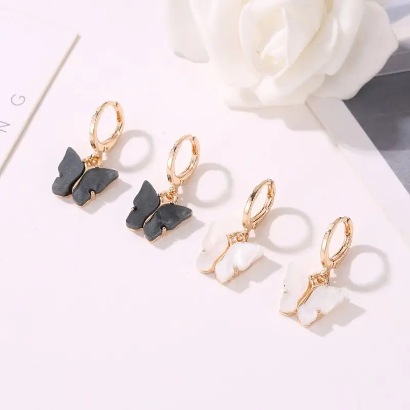 6 Colors Butterfly Drop Earrings Tiny Dainty Mini Butterfly Hoop Earrings Set Jewelry for Women Girls E56A
6 Colors Butterfly Drop Earrings Tiny Dainty Mini Butterfly Hoop Earrings Set Jewelry for Women Girls E56A