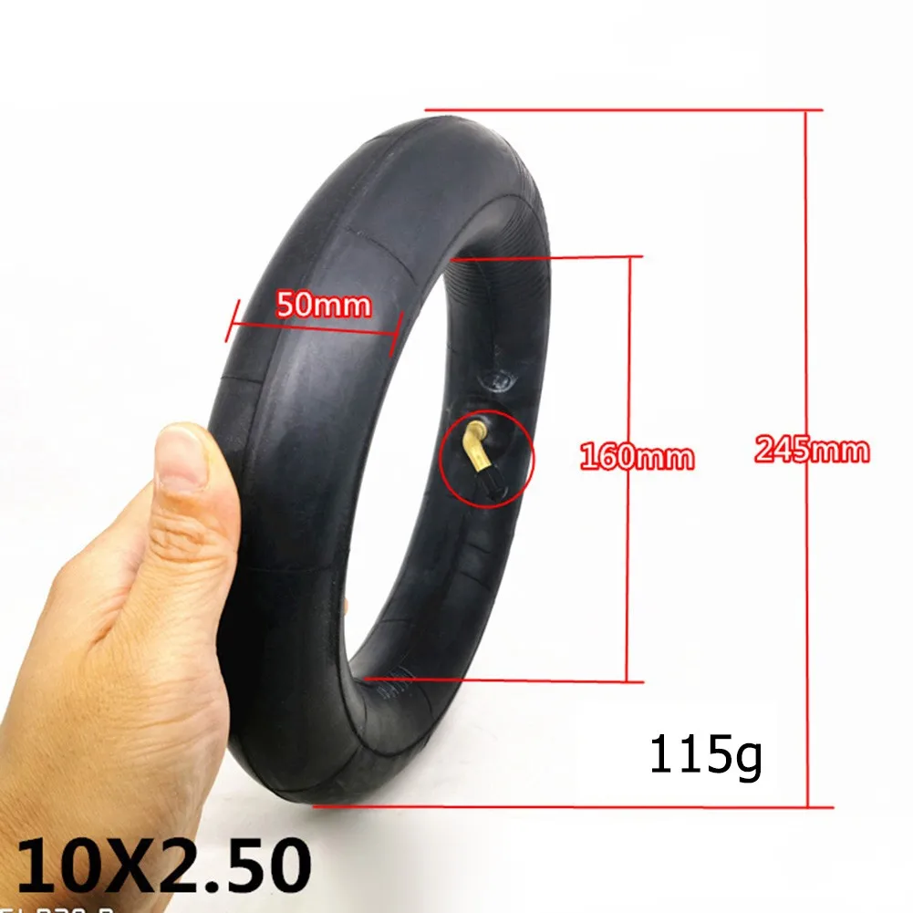 10 Inch Electric Scooter Tire Inner Tube 10X2.50 Thickened Rubber Tyres Rubber Durable Front Rear Wear Inner Tube Cycling Part
10 Inch Electric Scooter Tire Inner Tube 10X2.50 Thickened Rubber Tyres Rubber Durable Front Rear Wear Inner Tube Cycling Part