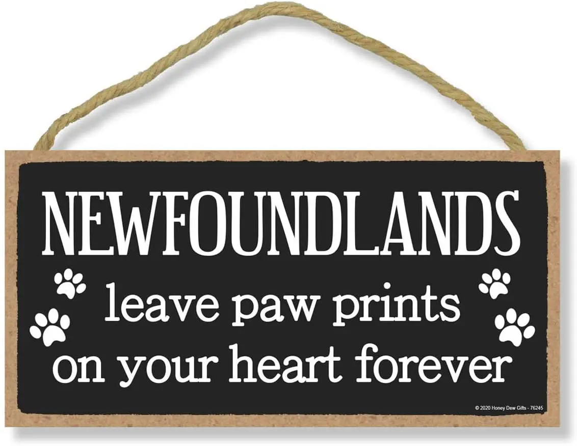 TSHOME Newfoundlands Leave Paw Prints Home for Dog Pet Lovers-Novelty Retro Vintage Wall TinRetro Sign Wall TinQuote Art Poster
TSHOME Newfoundlands Leave Paw Prints Home for Dog Pet Lovers-Novelty Retro Vintage Wall TinRetro Sign Wall TinQuote Art Poster