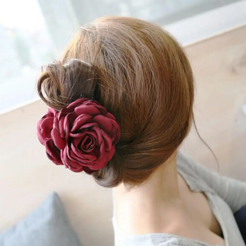 Trendy Hair Clamp Multifunctional Hair Grip Crossing Teeth Simple Decorative Buns Rose Flower Hair Claw
Trendy Hair Clamp Multifunctional Hair Grip Crossing Teeth Simple Decorative Buns Rose Flower Hair Claw