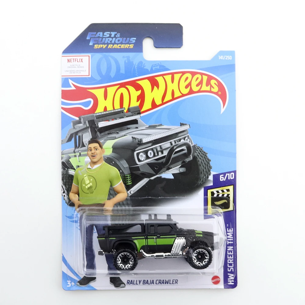 2021-141 Hot Wheels RALLY BAJA CRAWLER Mini Alloy Coupe 1/64 Metal Diecast Model Car Kids Toys Gift
2021-141 Hot Wheels RALLY BAJA CRAWLER Mini Alloy Coupe 1/64 Metal Diecast Model Car Kids Toys Gift