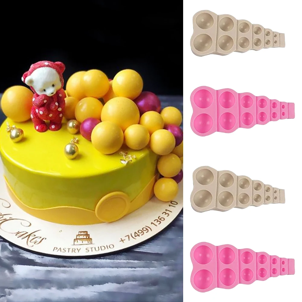 Fondant Mould Size Semicircle Pearl Cake Mold Semicircle Silicone Chocolate Cake Mold Epoxy Mold Silicone Mold Decoration Tools
Fondant Mould Size Semicircle Pearl Cake Mold Semicircle Silicone Chocolate Cake Mold Epoxy Mold Silicone Mold Decoration Tools