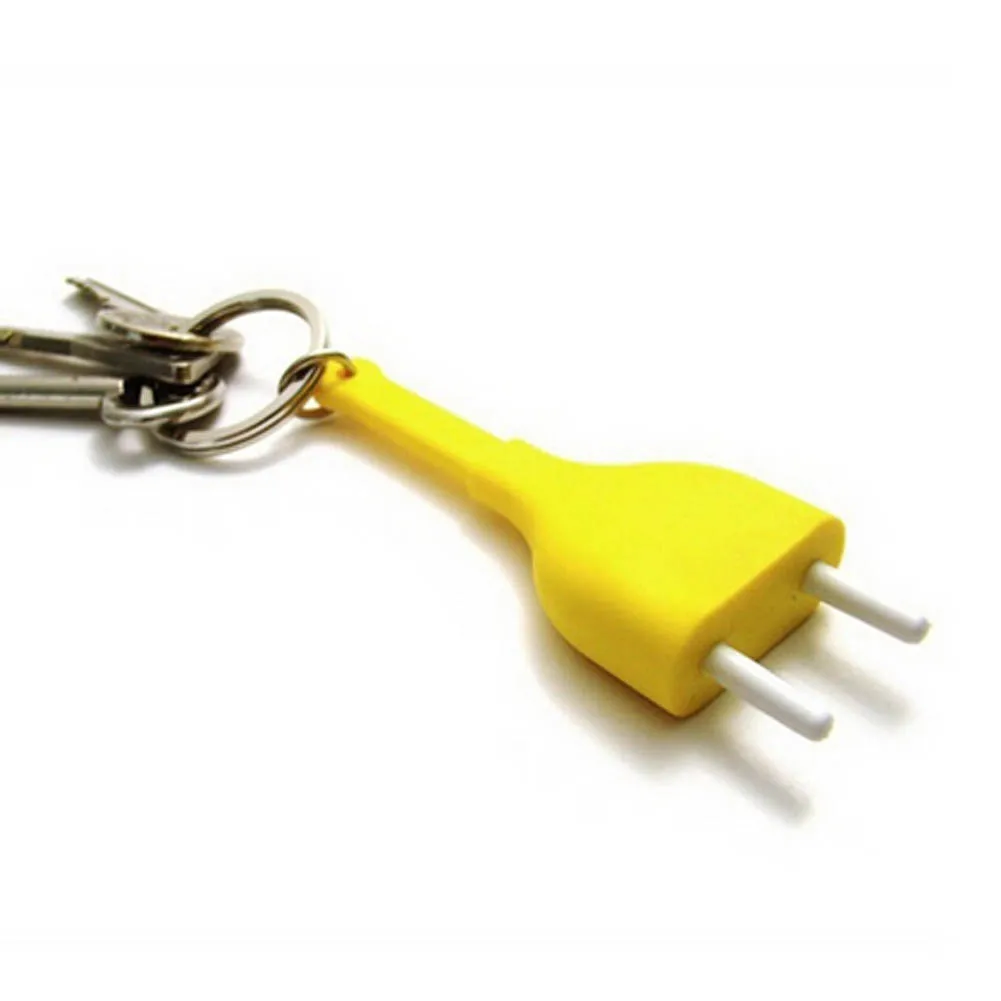 1Pcs Cute Home Wall Decroation Design Unplug Keyring EU Plug Socket Keychain Key Ring Holder Random Color Drop Shipping
1Pcs Cute Home Wall Decroation Design Unplug Keyring EU Plug Socket Keychain Key Ring Holder Random Color Drop Shipping