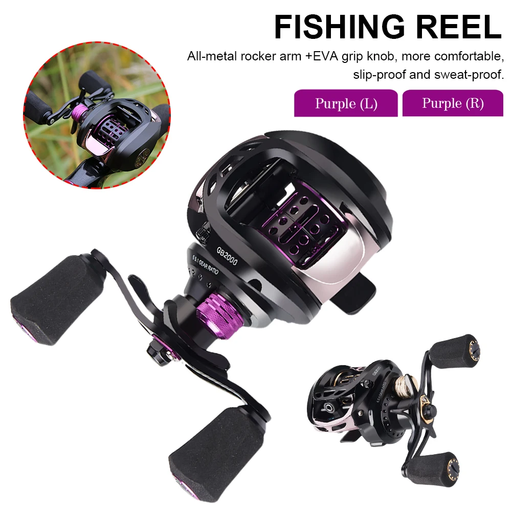 149g Ultralight Baitcasting Reel Micro Metal Spool Fishing Reel 5KG Max Drag 6.5:1 Ratio Left Right Hand Fishing Casting Reel
149g Ultralight Baitcasting Reel Micro Metal Spool Fishing Reel 5KG Max Drag 6.5:1 Ratio Left Right Hand Fishing Casting Reel