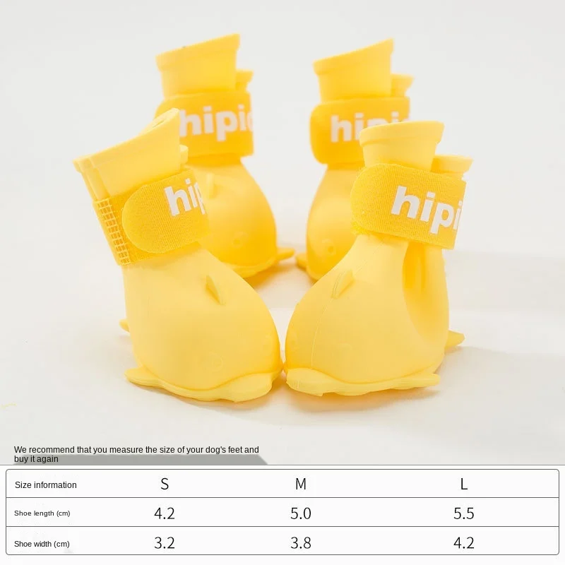 Dog Shoes for Small Dogs Waterproof Foot Cover Dog Rain Boots Puppy Shoes Dog Boots Pet Shoes Rainy Day Supplies 4 Pieces
Dog Shoes for Small Dogs Waterproof Foot Cover Dog Rain Boots Puppy Shoes Dog Boots Pet Shoes Rainy Day Supplies 4 Pieces