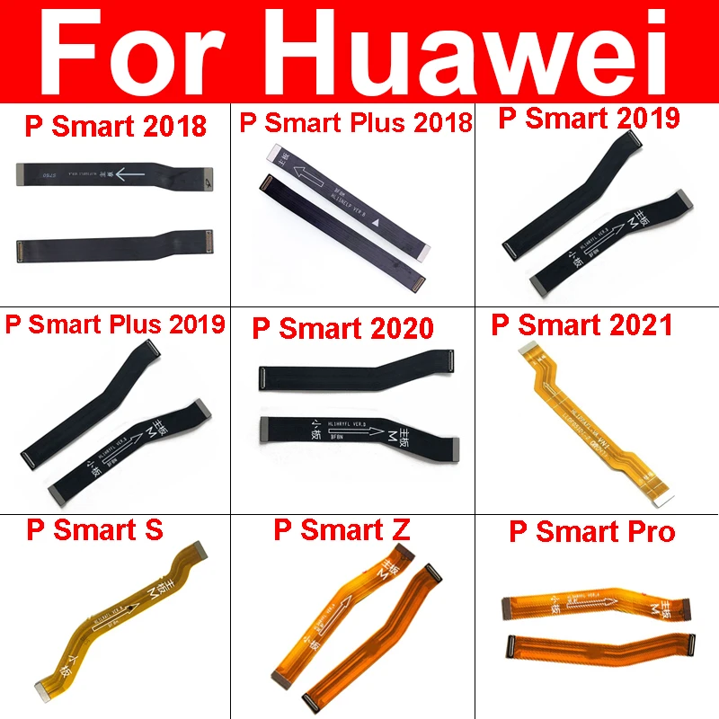 Гибкий кабель материнской платы для Huawei P Smart Plus 2018 2019 2020 S Z Pro LCD подключение гибкие
