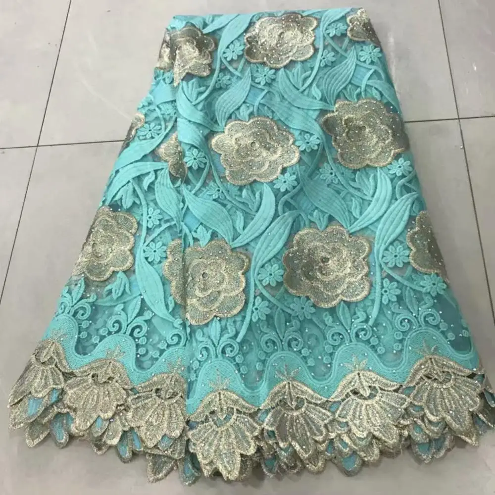 African French Lace Fabric High Quality Tulle Net Lace Fabric 5 Yards Embroidery Nigerian Lace Fabric For Women
African French Lace Fabric High Quality Tulle Net Lace Fabric 5 Yards Embroidery Nigerian Lace Fabric For Women