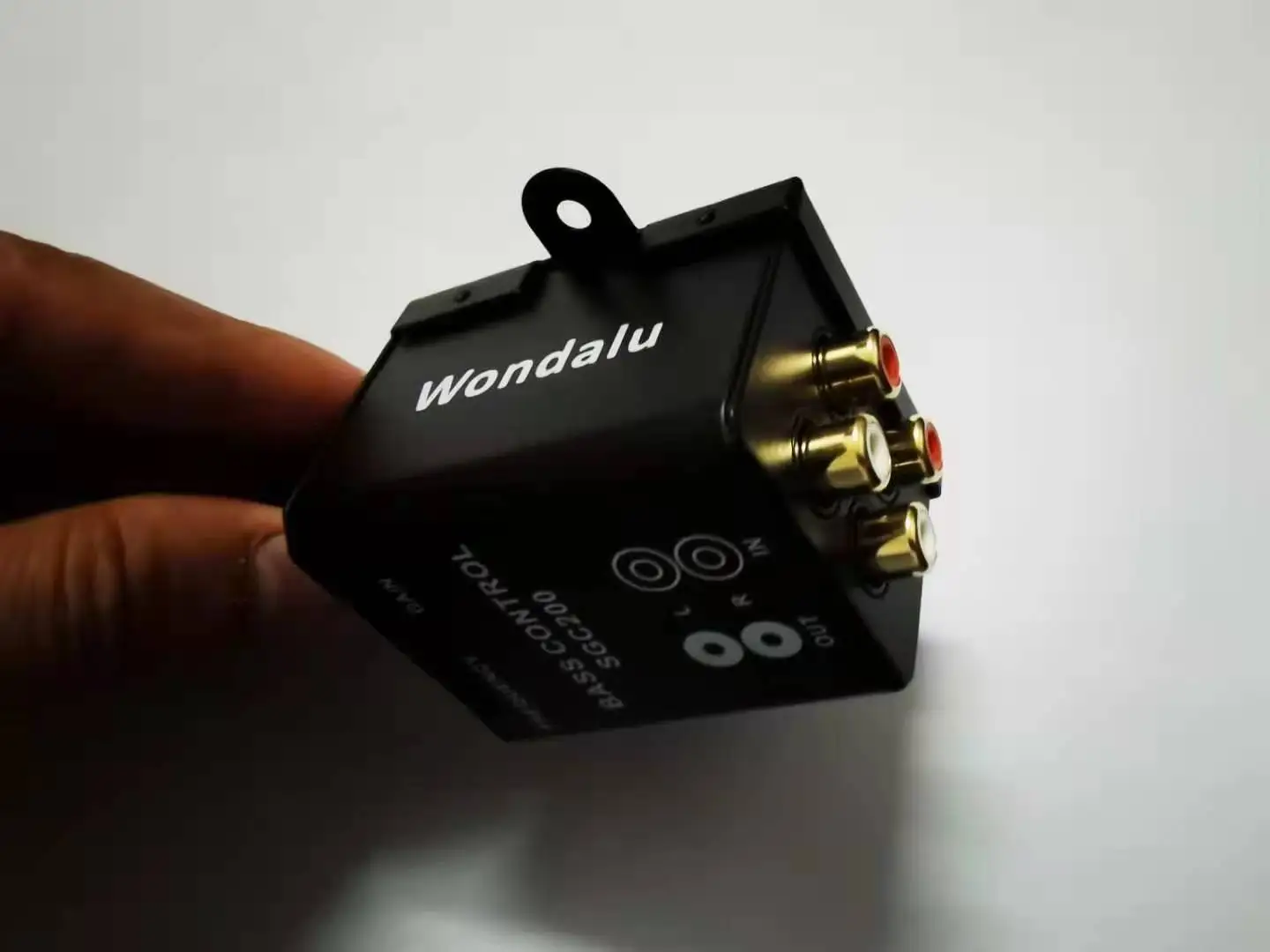 Wondalu дистанционный усилитель устройство управления басами 2 RCA усиление