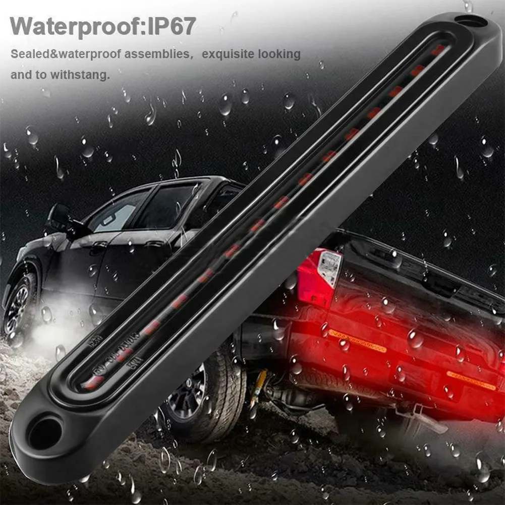 1PC Truck Strip Tailgate Light Bar Reverse Brake Tail Turn Signal Lamp Flowing Daytime Running Light 12V 24V Auto 3 In 1 30 LED
1PC Truck Strip Tailgate Light Bar Reverse Brake Tail Turn Signal Lamp Flowing Daytime Running Light 12V 24V Auto 3 In 1 30 LED