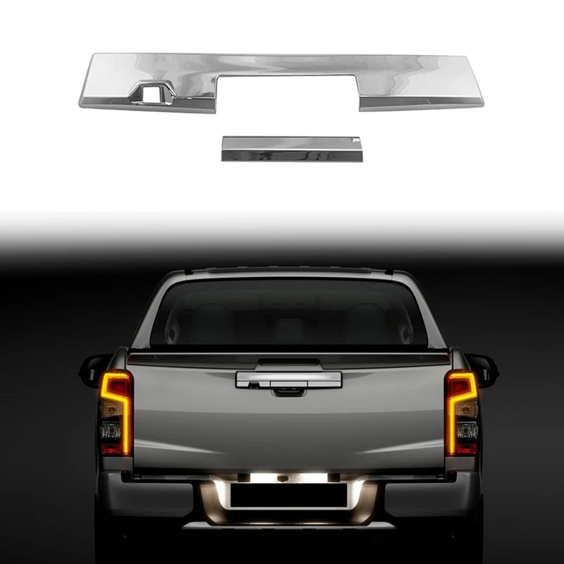 Car Chrome ABS Rear Trunk Gate Door Handle Bowl Cover Trim for Mitsubishi Triton L200 2019 2020 2021
Car Chrome ABS Rear Trunk Gate Door Handle Bowl Cover Trim for Mitsubishi Triton L200 2019 2020 2021
