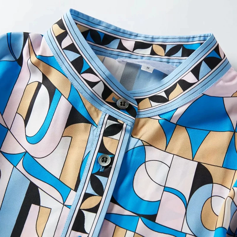 AELESEEN Runway Fashion Shirt Dress Spring Summer Long Sleeve Contrast Color Print Elegant Midi Dresses
AELESEEN Runway Fashion Shirt Dress Spring Summer Long Sleeve Contrast Color Print Elegant Midi Dresses