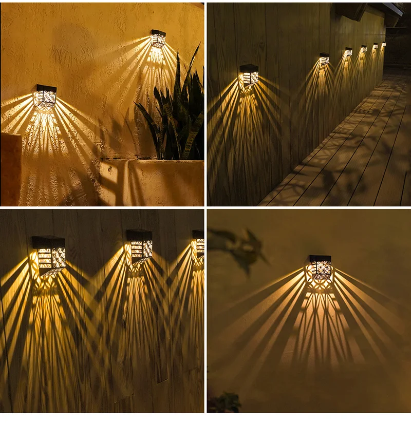 Solar LED Outdoor Corridor Light Outdoor Waterproof Smart Light Control Decorative Retro Cutout Wall Lamp Garden Fence Landscape
Solar LED Outdoor Corridor Light Outdoor Waterproof Smart Light Control Decorative Retro Cutout Wall Lamp Garden Fence Landscape