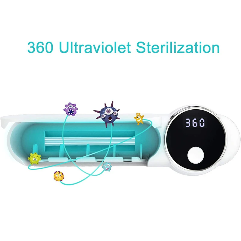 PEISI UV Toothbrush Holder Automatic Toothpaste Squeezer Dispenser Intelligent Toothbrush Sterilizer Bathroom Accessories Set
PEISI UV Toothbrush Holder Automatic Toothpaste Squeezer Dispenser Intelligent Toothbrush Sterilizer Bathroom Accessories Set