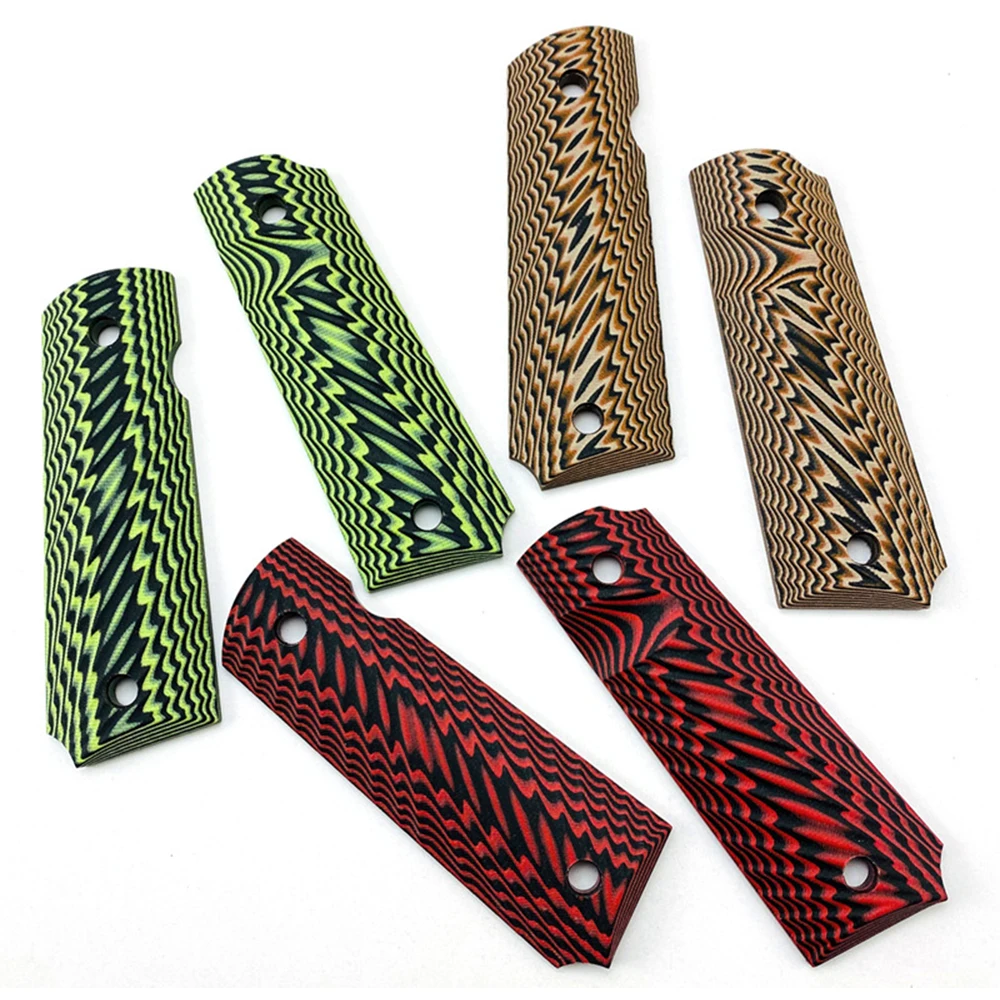 2Pieces Of Tactical 1911 Modified Accessories 1911 Patch Interlayer Black Red G10 Handle 1911 Handle Material
2Pieces Of Tactical 1911 Modified Accessories 1911 Patch Interlayer Black Red G10 Handle 1911 Handle Material