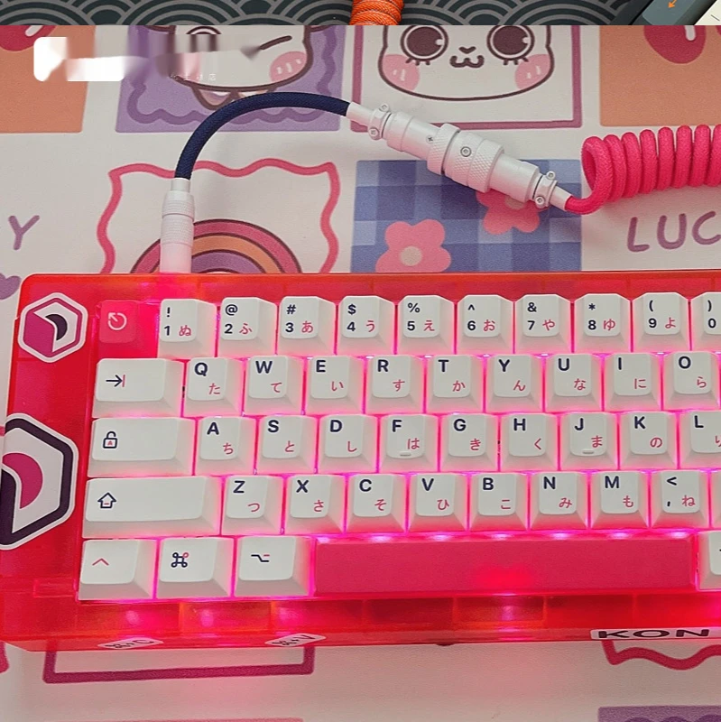 Кабели FBB Woyanshe EPBT Daifen. MOMO Keycap Joint, индивидуальный кабель для клавиатуры типа C для механической клавиатуры
Кабели FBB Woyanshe EPBT Daifen. MOMO Keycap Joint, индивидуальный кабель для клавиатуры типа C для механической клавиатуры