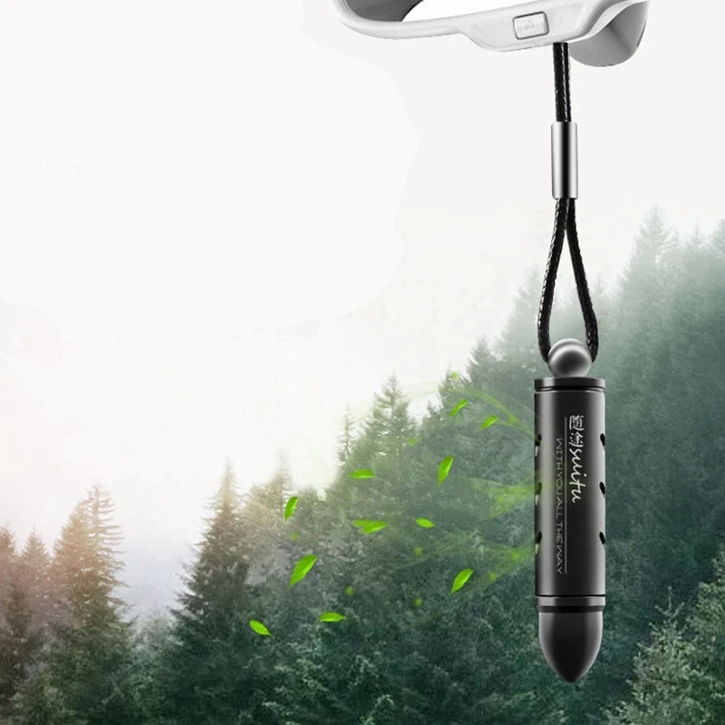 Car Freshener Hanging Pendant Alloy Bullet Solid Perfume Balm Air Purifier Automobiles Rearview Mirror Suspension Air Cleaner
Car Freshener Hanging Pendant Alloy Bullet Solid Perfume Balm Air Purifier Automobiles Rearview Mirror Suspension Air Cleaner